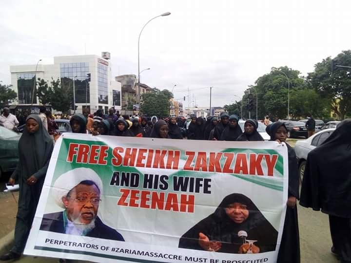 free zakzaky in abuja on tuesday 18th sept 2018